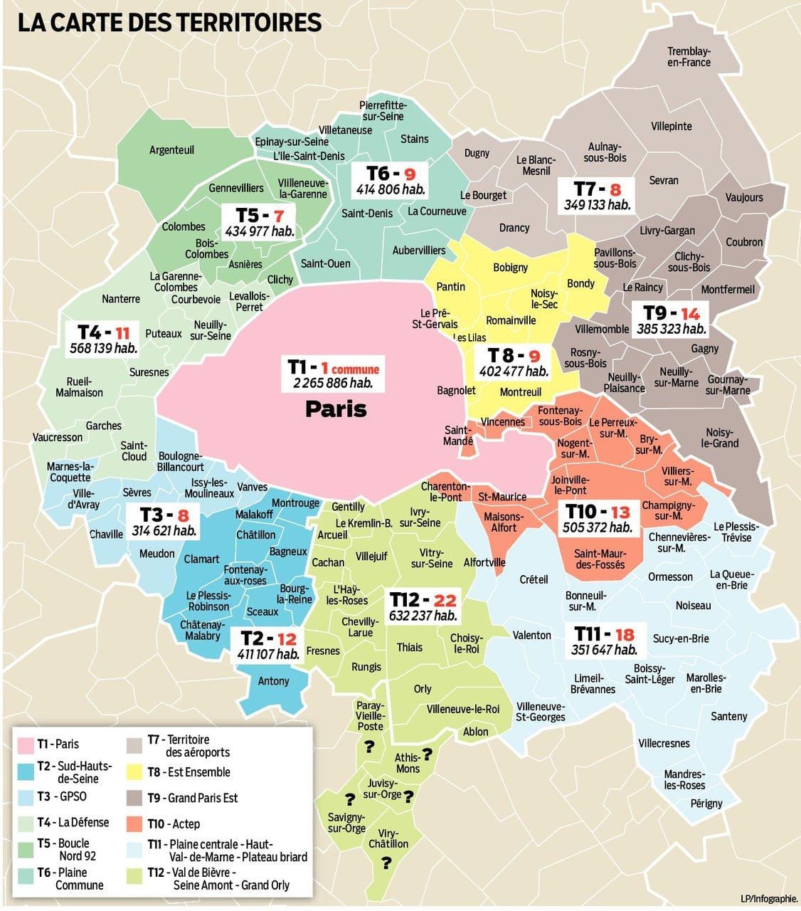 карта Парижа площадь Франции