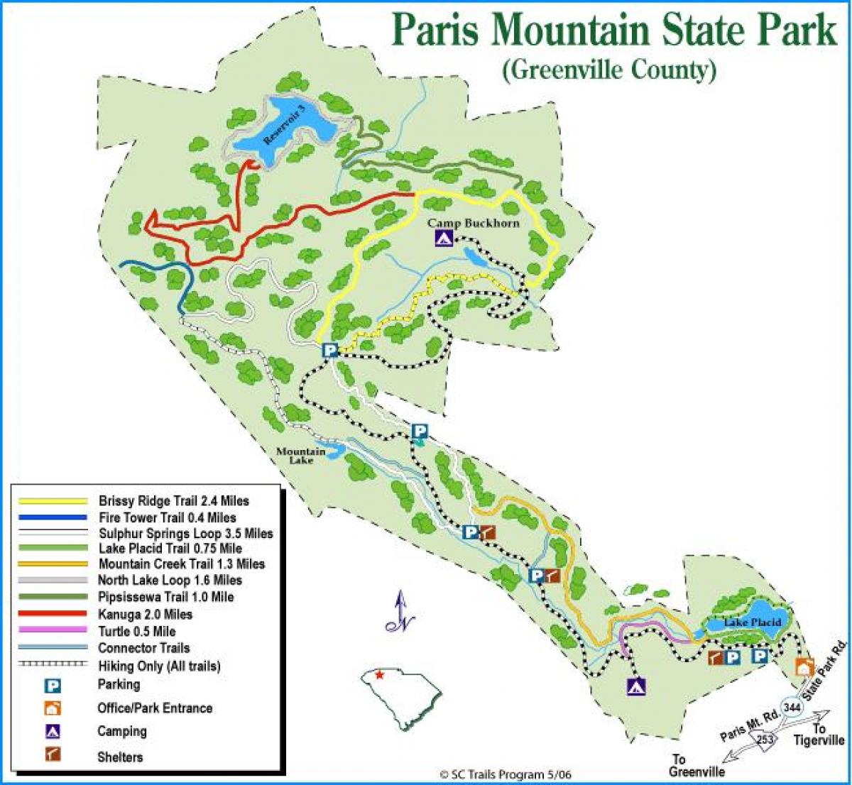 Париж парки карту